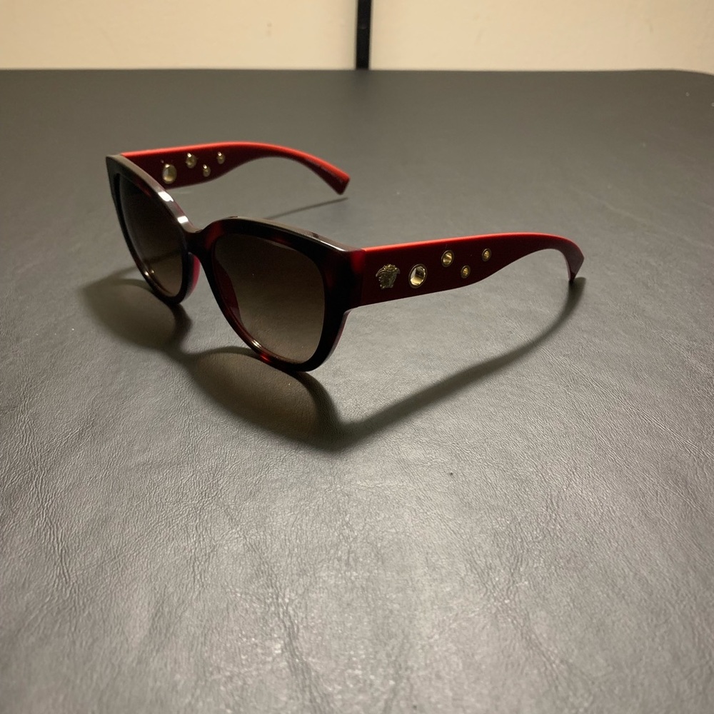 VERSACE 4314 Red/Gold Sunglasses